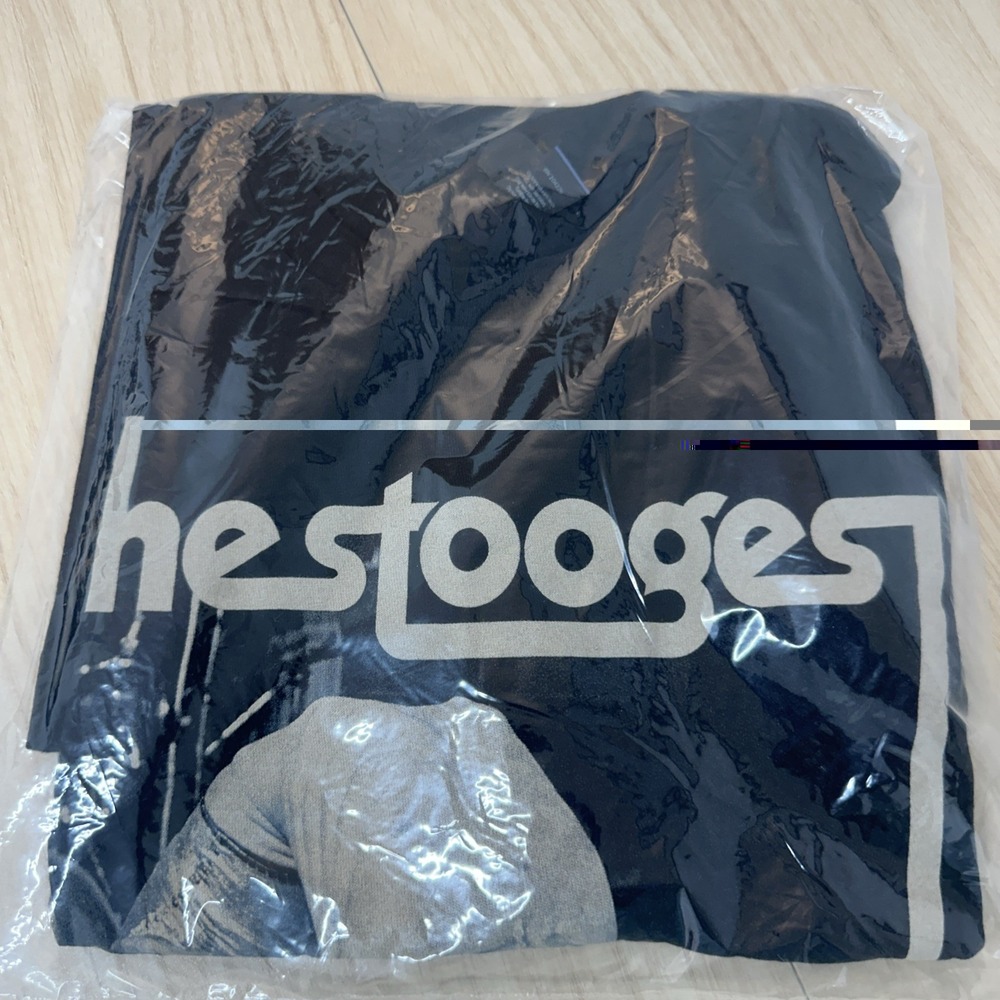 The Stooges Band T Shirt Iggy Pop Punk Rock Graphic Tee Black Size XL